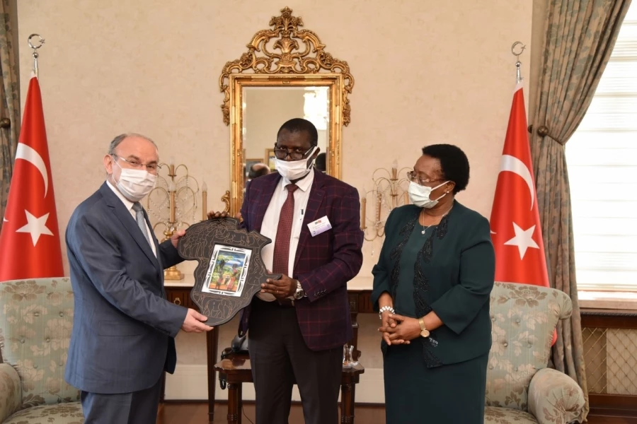 Tanzanya Birleşik Cumhuriyeti Büyükelçisi Prof. Elizabeth Francis Kiango Kiondo Vali Karadeniz’i Ziyaret Etti