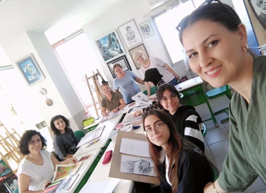 Öğrenciler Yetenek Sınavlarına Turgutlu Belediyesi Atatürk Kültür Merkezi’nde Hazırlanıyor