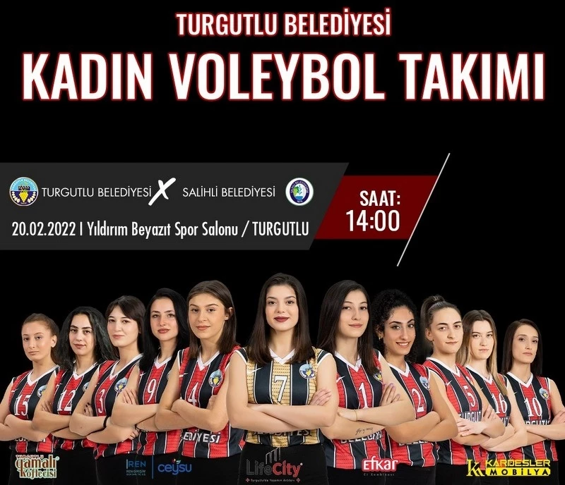 Turgutlu Belediyespor Kadın Voleybol Takımı Sezonun Son Maçına Çıkıyor