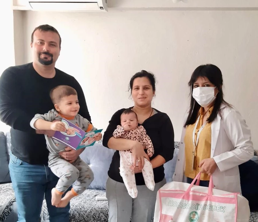 Manisa Büyükşehir’den 6 Aileye ‘Hoş Geldin Bebek’ Ziyareti