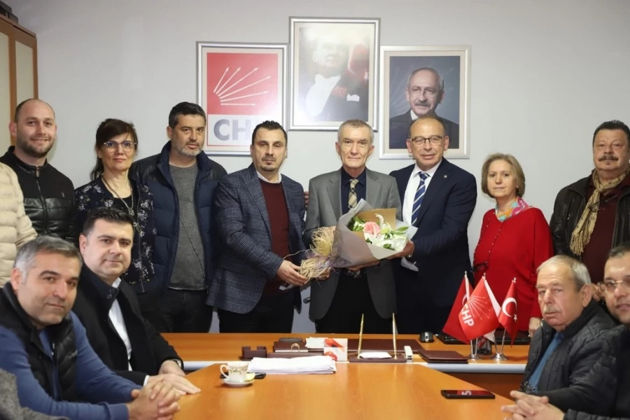 Başkan Çetin Akın’dan CHP İlçe Yönetimine Ziyaret