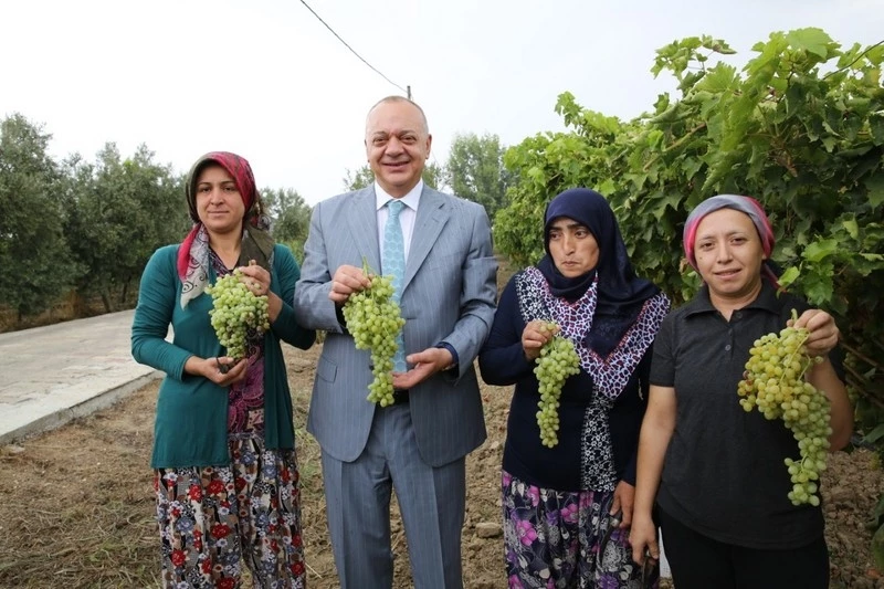 Manisa Büyükşehir’den Üzüm Üreticilerine Ücretsiz 100 Bin Sepet