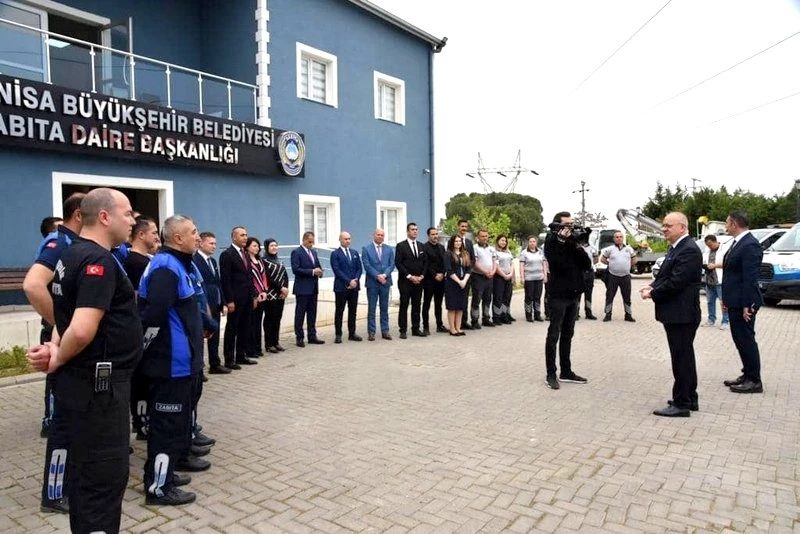 Başkan Ergün, Bayramda Görev Başında Olan Personelin Bayramını Kutladı