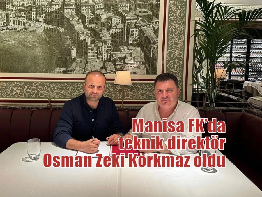 Manisa FK’da teknik direktör Osman Zeki Korkmaz oldu