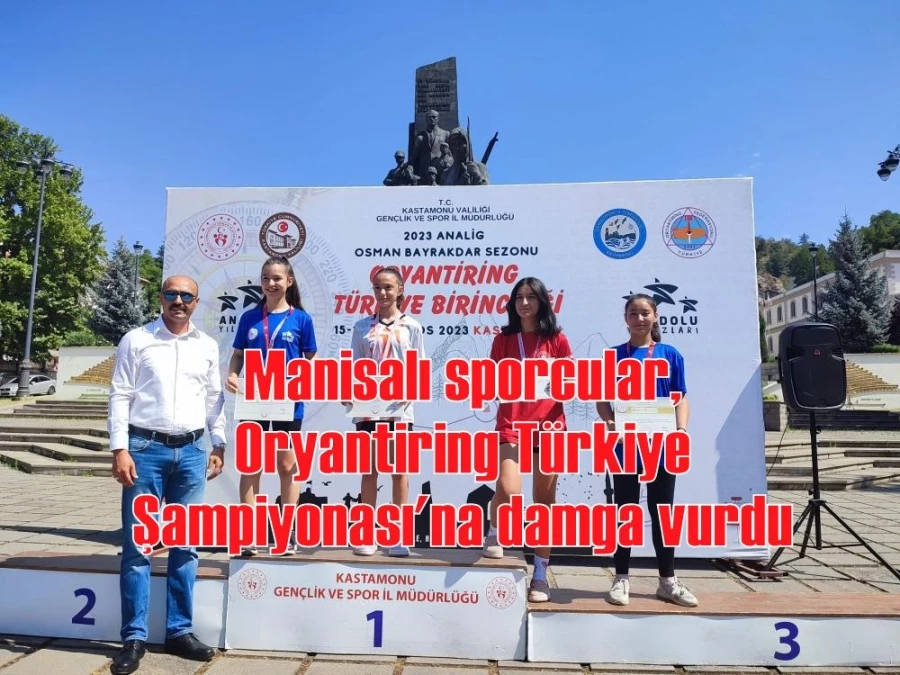 Manisalı sporcular, Oryantiring Türkiye Şampiyonası