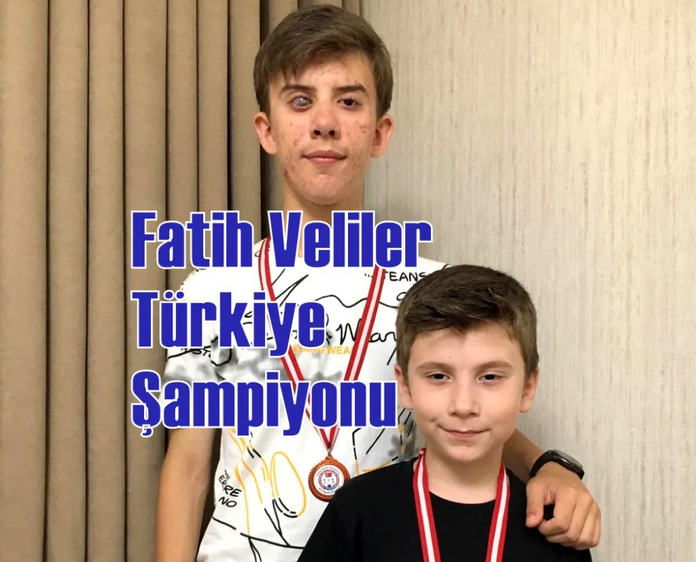 Fatih Veliler Türkiye Şampiyonu