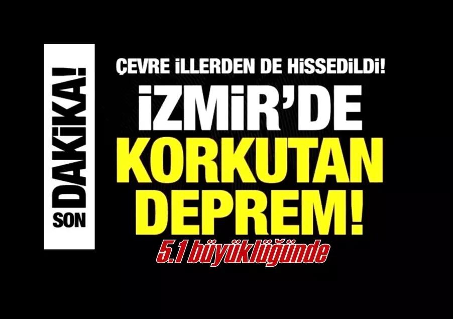 Son dakika: İzmir